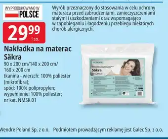 Nakładka na materac Säkra Wendre