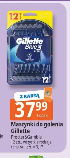 E.Leclerc Maszynki do golenia Gillette Blue3 Plus oferta