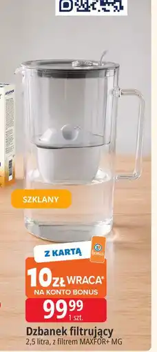 E.Leclerc Dzbanek filtrujący szklany Aquaphor oferta