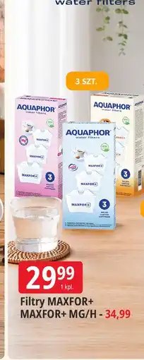 E.Leclerc Filtry MAXFOR+ / MAXFOR+ MG/H Aquaphor oferta