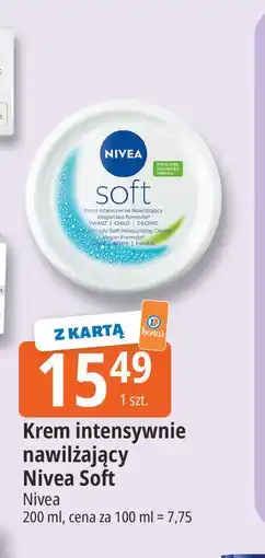 E.Leclerc Krem intensywnie nawilżający Nivea Soft oferta