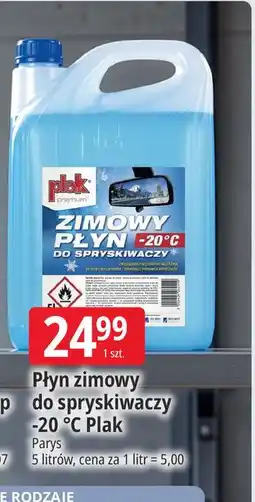 E.Leclerc Płyn zimowy do spryskiwaczy -20 °C Plak oferta