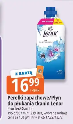 E.Leclerc Perełki zapachowe/Płyn do płukania tkanin Lenor oferta