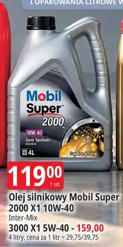 E.Leclerc Olej silnikowy Mobil Super 2000 X1 10W-40 oferta