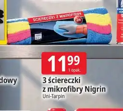 E.Leclerc 3 ściereczki z mikrofibry Nigrin oferta