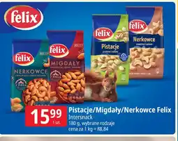 E.Leclerc Pistacje/Migdały/Nerkowce Felix oferta
