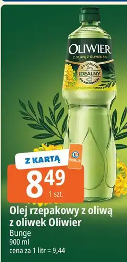 E.Leclerc Olej rzepakowy z oliwą z oliwek Oliwier Bunge oferta