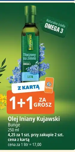E.Leclerc Olej lniany Kujawski Bunge oferta