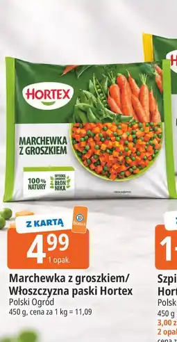 E.Leclerc Marchewka z groszkiem/Włoszczyzna paski Hortex Polski Ogród oferta