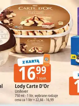 E.Leclerc Lody Carte D'Or Unilever oferta