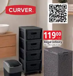 E.Leclerc Regał Infinity Curver oferta