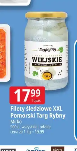 E.Leclerc Filety śledziowe XXL Pomorski Targ Rybny Mirko oferta