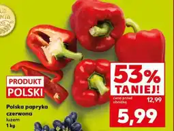 Kaufland Polska papryka czerwona luzem 1 kg oferta