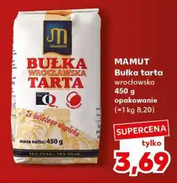 Kaufland MAMUT Bułka tarta wrocławska 450 g opakowanie oferta