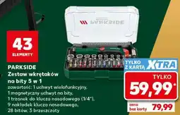 Kaufland PARKSIDE Zestaw wkrętaków na bity 5 w 1 oferta
