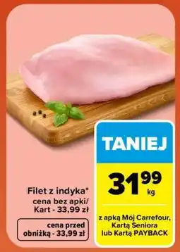 Carrefour Filet z indyka oferta