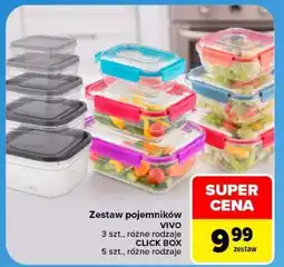 Carrefour Zestaw pojemników oferta