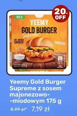 Biedronka Yeemy Gold Burger Supreme z sosem majonezowo-miodowym 175 g oferta