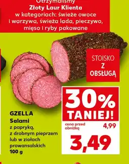 Kaufland Salami z pieprzem Gzella oferta
