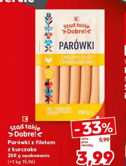 Kaufland Parówki K-Stąd Takie Dobre oferta