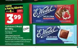Topaz Czekolada mleczna truskawkowa E.Wedel oferta
