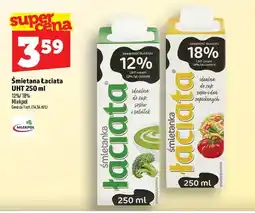 Topaz Śmietana Łaciata UHT 12% oferta