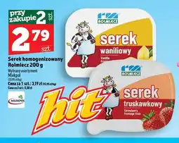 Topaz Serek homogenizowany Rolmlecz truskawkowy oferta