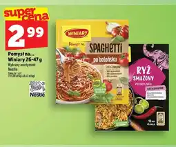 Topaz Pomysł na... spaghetti po bolońsku Winiary oferta