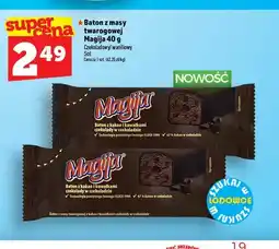 Topaz Baton z masy twarogowej czekoladowy Magija oferta