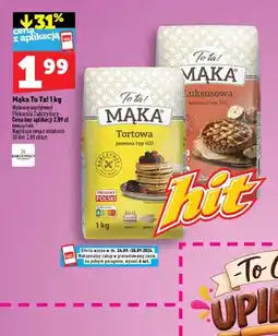 Topaz Mąka To ta! tortowa pszenna typ 450 oferta