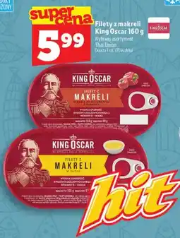 Topaz Filety z makreli w sosie pomidorowym z papryką King Oscar oferta
