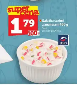 Topaz Sałatka surimi z ananasem Seko oferta
