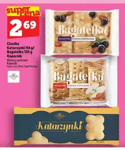Topaz Ciastka Bagatelka rodzynki czarna porzeczka Kopernik oferta
