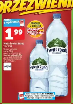 Topaz Woda niegazowana Żywiec Zdrój oferta
