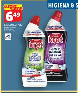Topaz Żel do WC Biel Higiena Classic Fresh Kret oferta