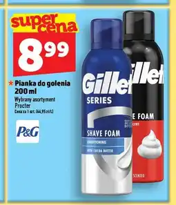 Topaz Pianka do golenia Gillette Series Conditioning with Cocoa Butter oferta