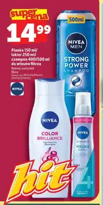 Topaz Pianka do włosów Nivea Volume & Hold oferta