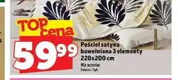 Topaz Pościel satyna bawełniana 3 elementy 220x200 cm oferta