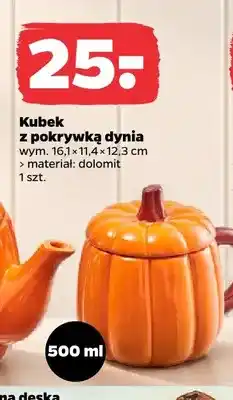Netto Kubek z pokrywką dynia oferta