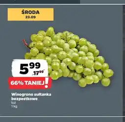 Netto Winogrona sułtanka bezpestkowe oferta