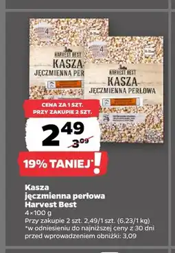 Netto Kasza jęczmienna perłowa Harvest Best oferta