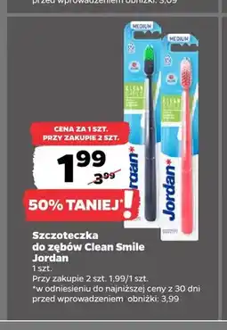 Netto Szczoteczka do zębów Clean Smile Jordan oferta