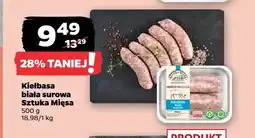 Netto Kiełbasa biała surowa Sztuka Mięsa oferta