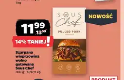 Netto Szarpana wieprzowina wolno gotowana Sous Chef oferta