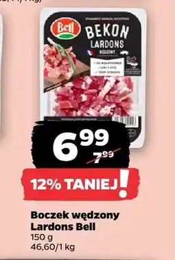 Netto Boczek wędzony Lardons Bell oferta