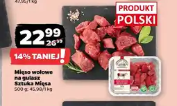 Netto Mięso wołowe na gulasz Sztuka Mięsa oferta