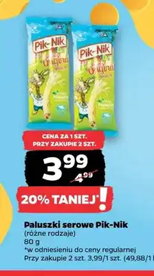 Netto Paluszki serowe Pik-Nik oferta