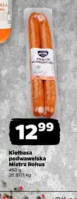 Netto Kiełbasa podwawelska Mistrz Rohus oferta