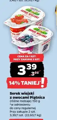 Netto Serek wiejski z owocami Piątnica oferta