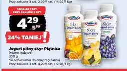 Netto Jogurt pitny skyr mango & marakuja Piątnica oferta
